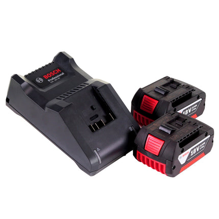 Bosch GDX 18V-180 atornillador de impacto inalámbrico 18 V 180 Nm 1/2" + 2x baterías 3,0 Ah + cargador + maletín L