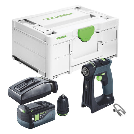 Festool CXS 18 Akku Bohrschrauber 18 V 40 Nm Brushless + 1x Akku 5,0 Ah + Ladegerät + Systainer - Toolbrothers