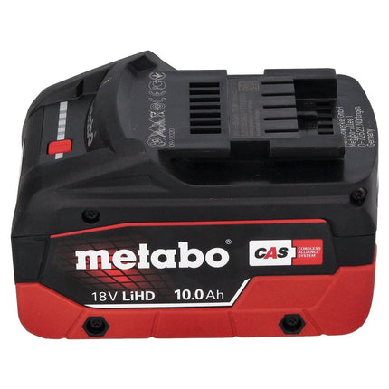 Smerigliatrice angolare a batteria Metabo WB 18 LTX BL 15-125 Quick 18 V 125 mm senza spazzole + 1x batteria ricaricabile 10,0 Ah + metaBOX - senza caricabatterie