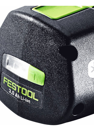 Festool Akku Set 3x BP 18 Li 3,0 Ergo I Akku 18 V 3,0 Ah / 3000 mAh Li-Ion ( 3x 577704 ) mit Ladestandanzeige - Toolbrothers