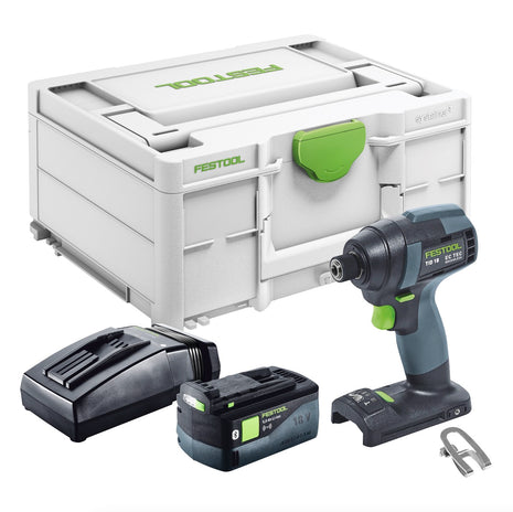 Festool TID 18-Basic Akku Schlagschrauber 18 V 180 Nm 1/4" + 1x Akku 5,0 Ah + Ladegerät + Systainer - Toolbrothers