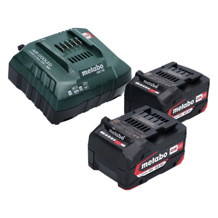 Metabo W 18 7-125 amoladora angular sin cable 18 V 125 mm + 2x batería 4.0 Ah + cargador + metaBOX ( 602371510 )
