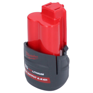 Milwaukee M12 HB2.5 High Output 12 V 2,5 Ah / 2500 mAh Li-Ion Akku ( 4932480164 )