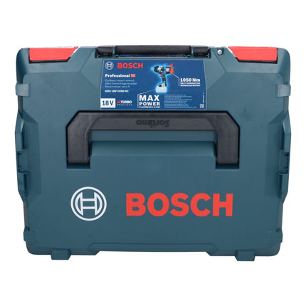 Bosch GDS 18V-1050 HC atornillador de impacto inalámbrico 18 V 1050 Nm BITURBO Brushless + 1x batería ProCORE 8,0 Ah + L-Boxx - sin cargador
