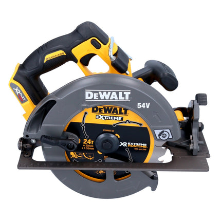 DeWalt DCS 575 X2 Scie circulaire 54 V FlexVolt 190 mm Brushless + 2x batterie 9,0 Ah + chargeur