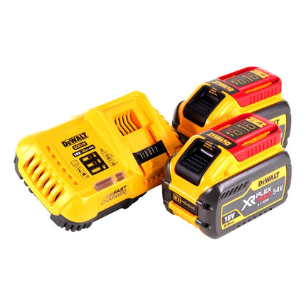 DeWalt DCS 575 X2 Scie circulaire 54 V FlexVolt 190 mm Brushless + 2x batterie 9,0 Ah + chargeur