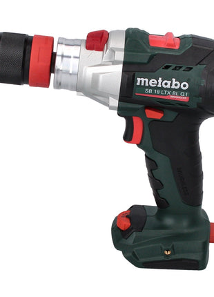 Metabo SB 18 LTX BL Q I Akku Schlagbohrschrauber 18 V 130 Nm Brushless + PowerX3 Drehmomentvorsatz + metaBOX - ohne Akku, ohne Ladegerät