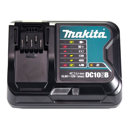Zestaw Makita Power Source Kit ( 197641-2 ) 2x akumulator BL 1041 B 12 V maks. 4,0 Ah CXT + ładowarka DC 10 SB + Makpac