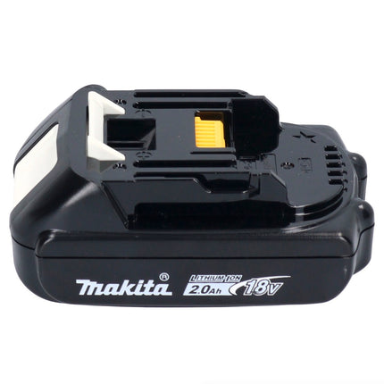 Makita DHP 484 A1JB taladro percutor inalámbrico 18 V 54 Nm sin escobillas negro + 1x batería 2,0 Ah + Makpac - sin cargador