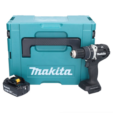 Makita DHP 484 M1JB Akku Schlagbohrschrauber 18 V 54 Nm Brushless Schwarz + 1x Akku 4,0 Ah + Makpac - ohne Ladegerät - Toolbrothers