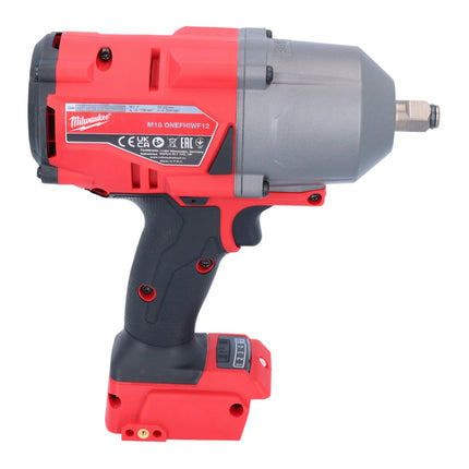 Milwaukee M18 ONEFHIWF12-0X Llave de impacto inalámbrica 18 V 1356 Nm 1/2" sin escobillas (4933459726) + caja HD - sin batería, sin cargador
