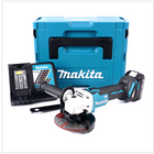 Makita DGA 504 RY1J Akku Winkelschleifer 18V 125mm Brushless + 1x Akku 1,5Ah + Ladegerät + Makpac - Toolbrothers
