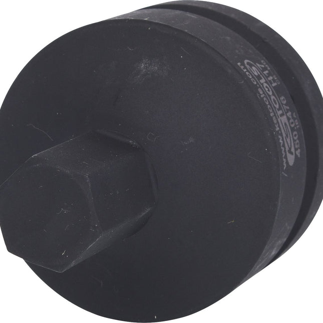 KS TOOLS 1" Kraft-Bit-Stecknuss Innensechskant, kurz, 17 mm ( 450.0476 ) - Toolbrothers