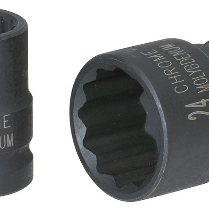 KS TOOLS 1/2" 12-kant-Kraft-Stecknuss, kurz, 1.1/4" ( 515.0938 ) - Toolbrothers
