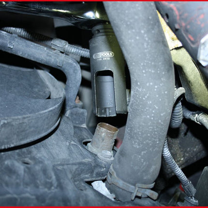 KS TOOLS 1/2" Einspritzdüsen-Stecknuss, 27,0 mm ( 150.2307 ) - Toolbrothers