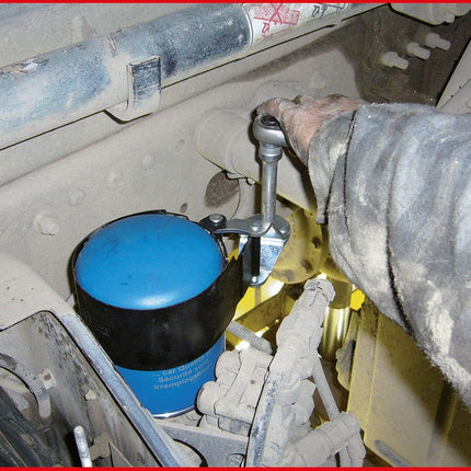 KS TOOLS Llave de cinta para filtros 1/2', Ø 130 – 143 mm ( 455.0052 )