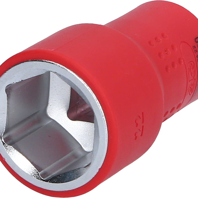KS TOOLS 1/2" Isolierte Stecknuss, 22mm ( 118.1222 ) - Toolbrothers