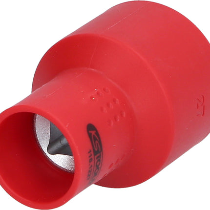 KS TOOLS 1/2" Isolierte Stecknuss, 27mm ( 118.1227 ) - Toolbrothers