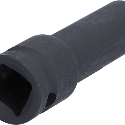 KS TOOLS 1/2" Sechskant-Kraft-Stecknuss, lang, 11mm ( 515.1111 ) - Toolbrothers