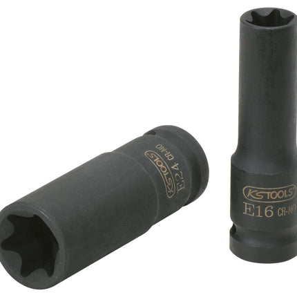 KS TOOLS 1/2" Torx-E-Kraft-Stecknuss, lang, E14 ( 515.1054 ) - Toolbrothers