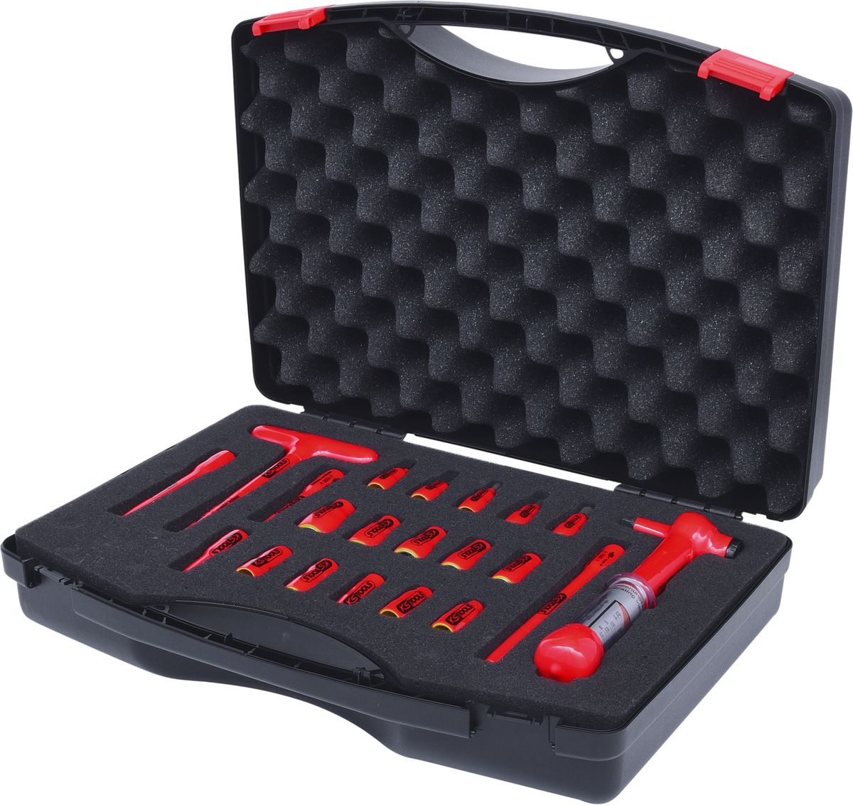 KS TOOLS 1/4' Juego de llaves de vaso aisladas, 21 pzs ( 117.1878 )