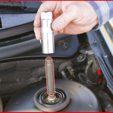 KS TOOLS Bussola innesto da 10 mm controsupporto esagonale ammortizzatore 4,0 x 7,0 mm ( 150.9434 )