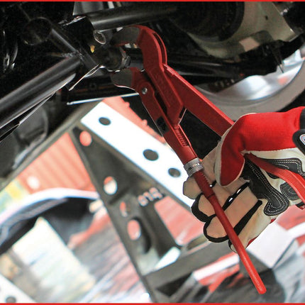 KS TOOLS 45° gewinkelte Eckrohrzange, 1'' ( 113.1000 ) - Toolbrothers