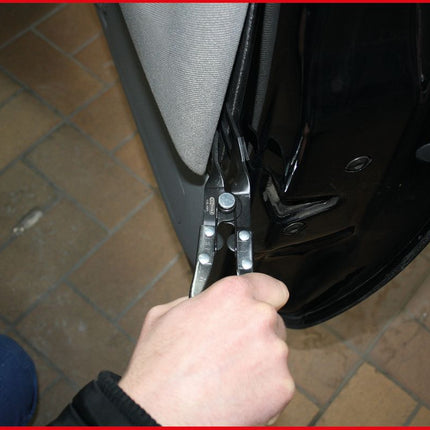 KS TOOLS Pince à dégrafer les habillages de portes, 240mm ( 115.1051 )