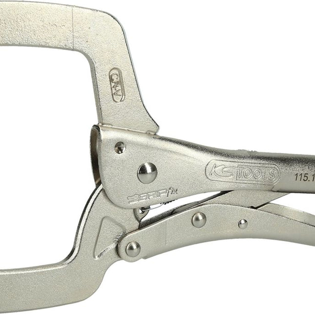 KS TOOLS Schweiß-Klammer-Gripzange, beweglichen Spannbacken 0-100mm ( 115.1074 ) - Toolbrothers