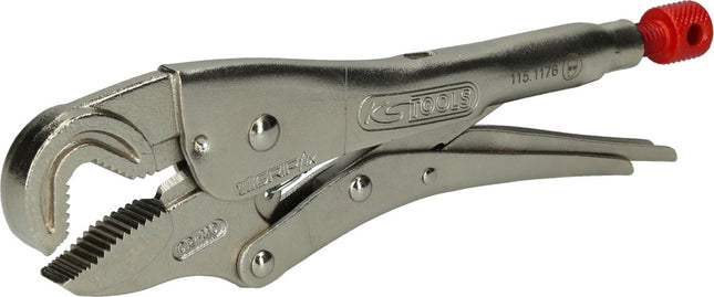 KS TOOLS Alicate de presión con boca corta alambres, 240 mm ( 115.1176 )