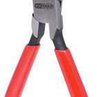 KS TOOLS Flachrundzange, gebogen, 165mm ( 115.1318 ) - Toolbrothers