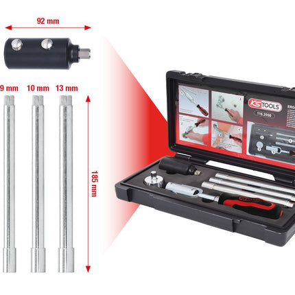 KS TOOLS Waschtisch-Montage-Satz, 6-tlg ( 116.2050 ) - Toolbrothers