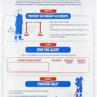 KS TOOLS Plaquette de premiers secours en cas d’électrocution ( 117.0171 )