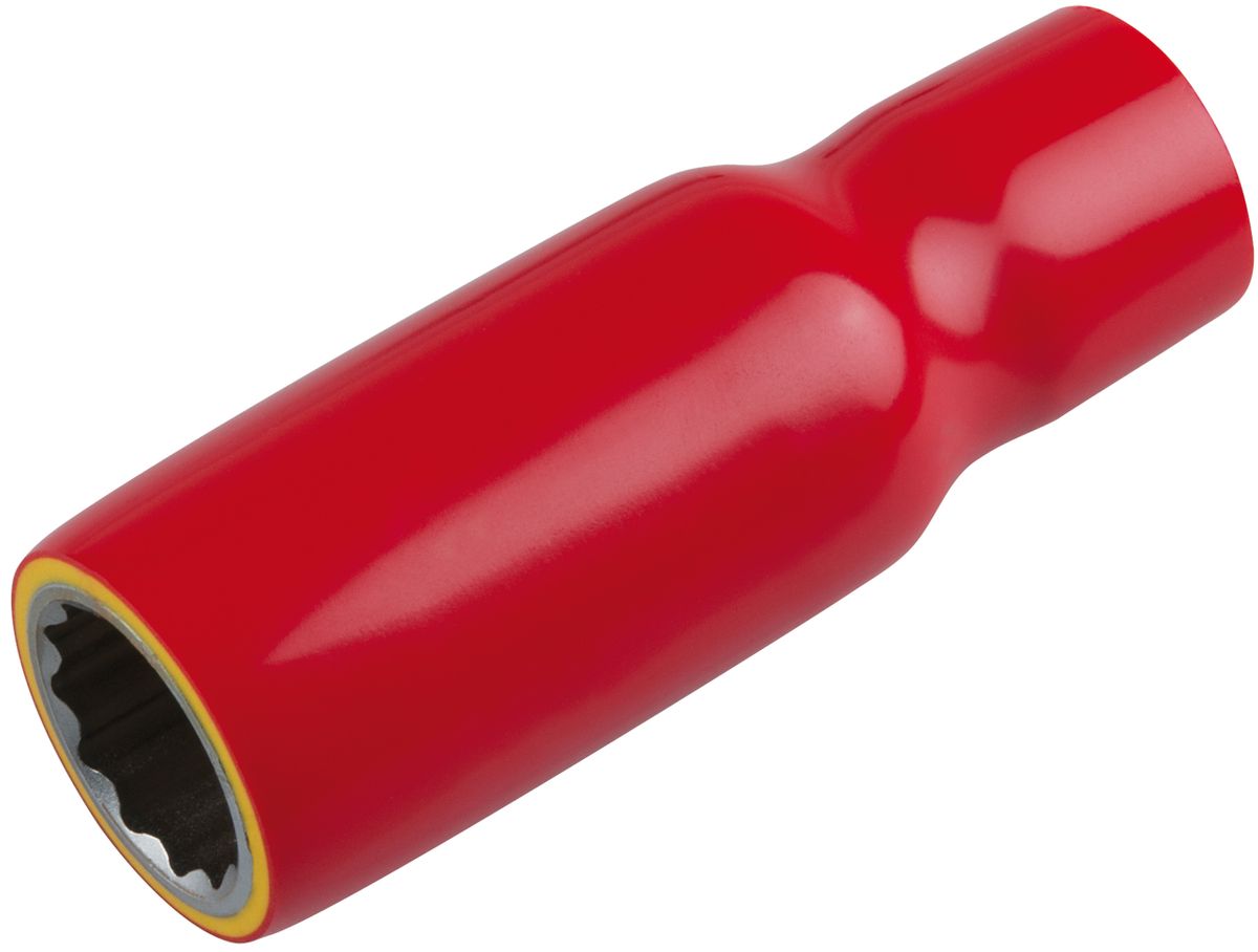 KS TOOLS 3/8" Stecknuss mit Schutzisolierung, lang, 11 mm ( 117.1091 )