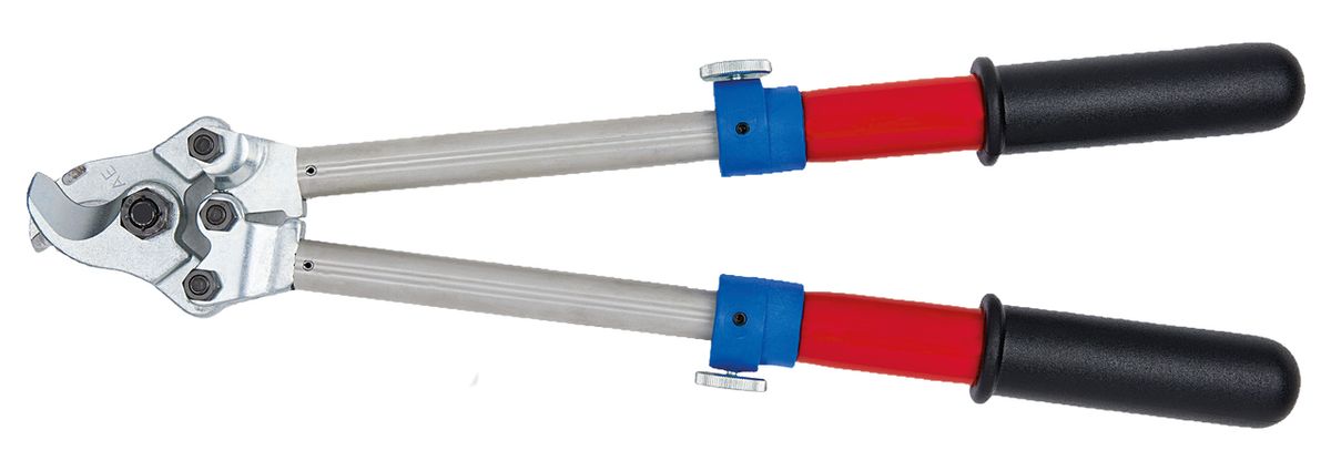 KS TOOLS Tenaza para cables con aislamiento protector, mango telescópico, 360-520 mm ( 117.1233 )