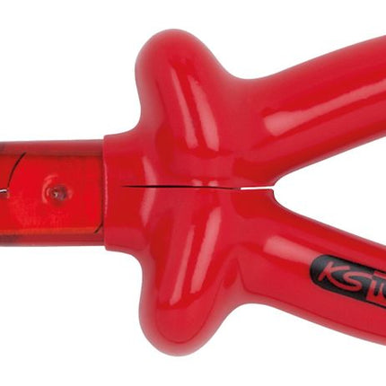 KS TOOLS Pince plate à bec long 1000V, 160 mm ( 117.1716 )