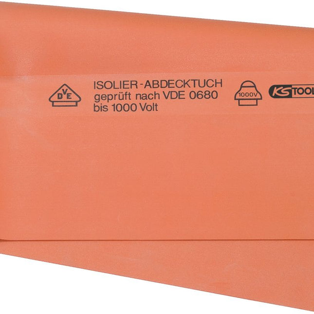 KS TOOLS Toile de protection en caoutchouc avec revêtement isolant, épaisseur 1,6, 1200 mm ( 117.1751 )