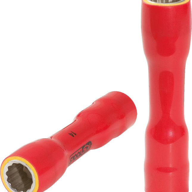 KS TOOLS 3/8" Stecknuss mit Schutzisolierung, XL, 10mm ( 117.3853 )