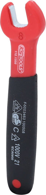 KS TOOLS Llave fija aislada, 8 mm ( 118.1508 )