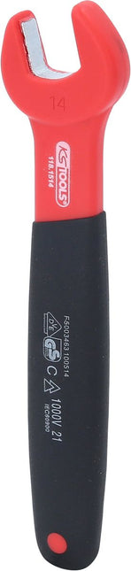 KS TOOLS Llave fija aislada, 14 mm ( 118.1514 )