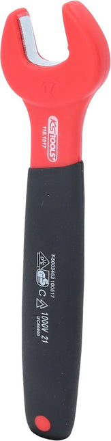 KS TOOLS Llave fija aislada, 17 mm ( 118.1517 )