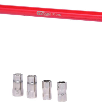 KS TOOLS Standhahn-Mutternschlüssel-Satz, 6-tlg ( 123.0040 ) - Toolbrothers