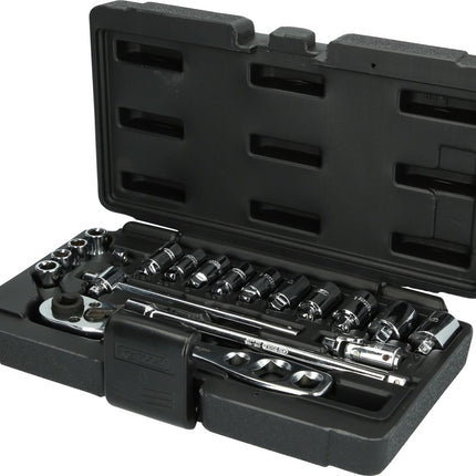 KS TOOLS Kälte-Klima-Steckschlüssel-Satz, 19-tlg ( 130.0300 ) - Toolbrothers