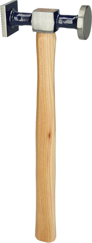 KS TOOLS Karosserie-Riffelhammer grob, rund/eckig, 325mm ( 140.2132 )