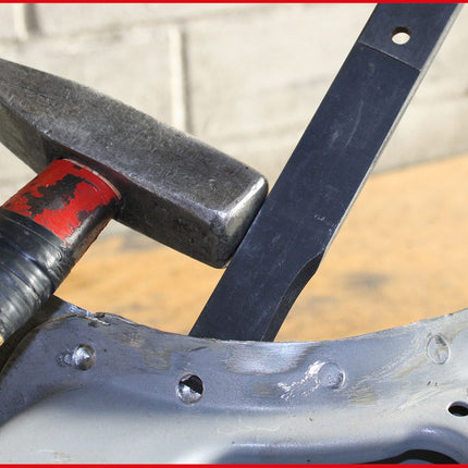 KS TOOLS Karosserie-Schlitzmeißel-Satz, 4-tlg ( 140.2145 ) - Toolbrothers