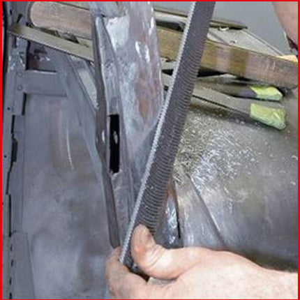 KS TOOLS Lima per carrozziere, taglio incrociato, taglio3 ( 140.3015 )