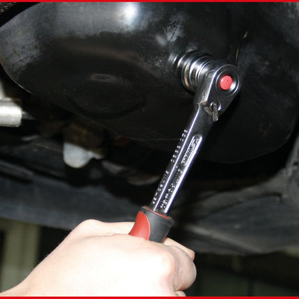 KS TOOLS Öldienst-Sechskant-Stecknuss mit Magnet, 21 mm ( 150.1409 ) - Toolbrothers