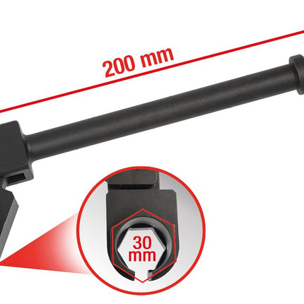 KS TOOLS Vibrations-Lambda-Sonden-Lösewerkzeug,22mm ( 150.2113 ) - Toolbrothers