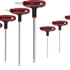 KS TOOLS T-Griff-Innensechskant-Kugelkopf-Schlüssel-Satz, 8-tlg ( 151.8155 ) - Toolbrothers