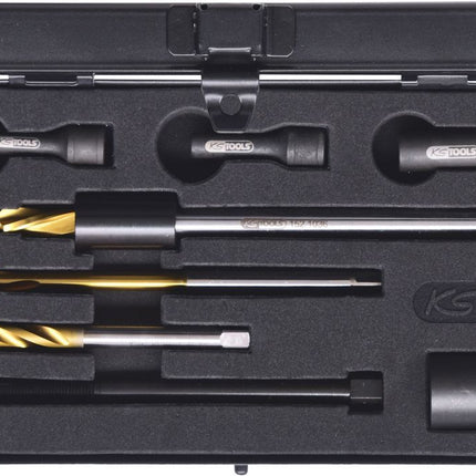 KS TOOLS Assortimento utensili p.la rimozione delle candelette danneggiate 8 pzM10x1,0 ( 152.1030 )